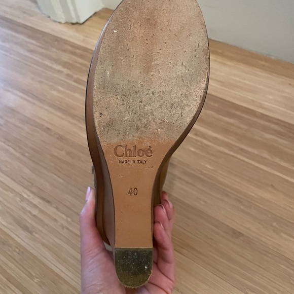 Chloe Wedge Platform Ankle Boots - Picture 8 of 9